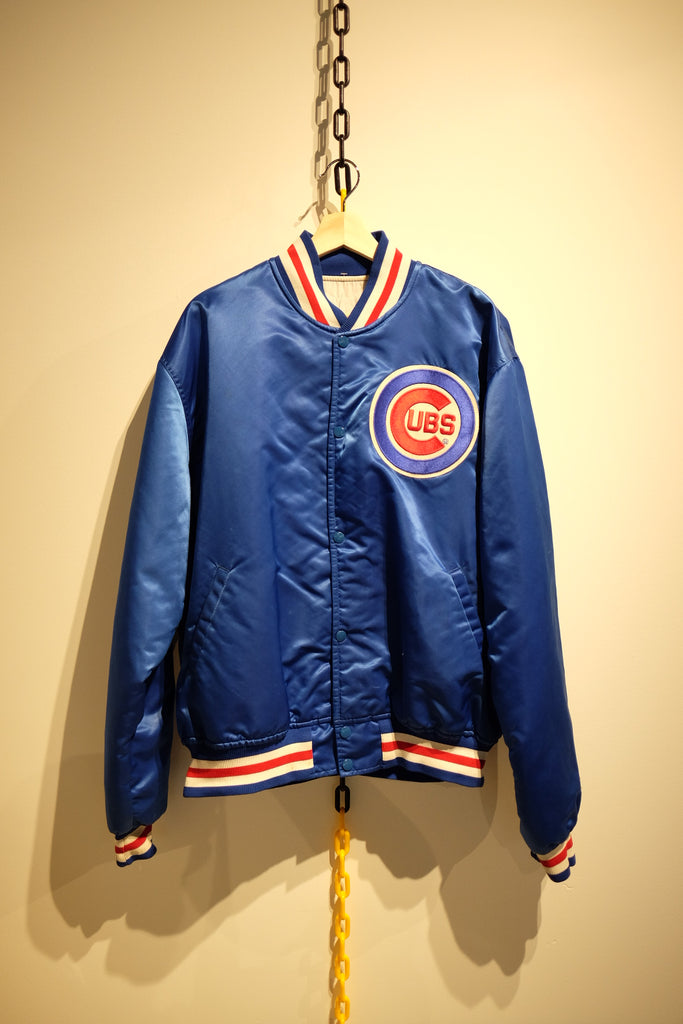 Vintage Chicago Cubs Starter Satin Bomber Jacket – The Collab Shop Winnipeg