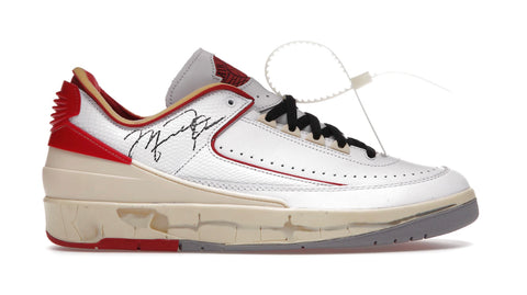 Jordan 2 X Off-White "White Red"