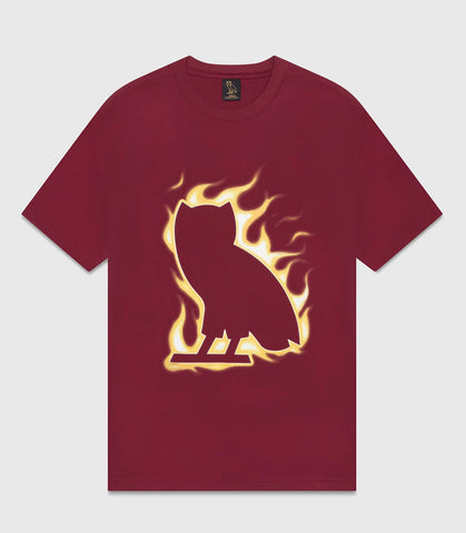 OVO Inferno Tee "Burgundy"