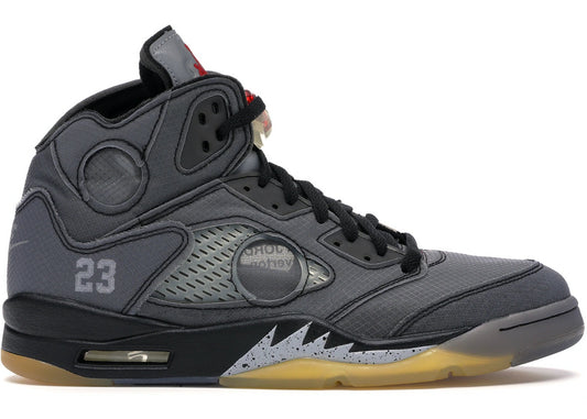 Jordan x Off-white 5 "Black"