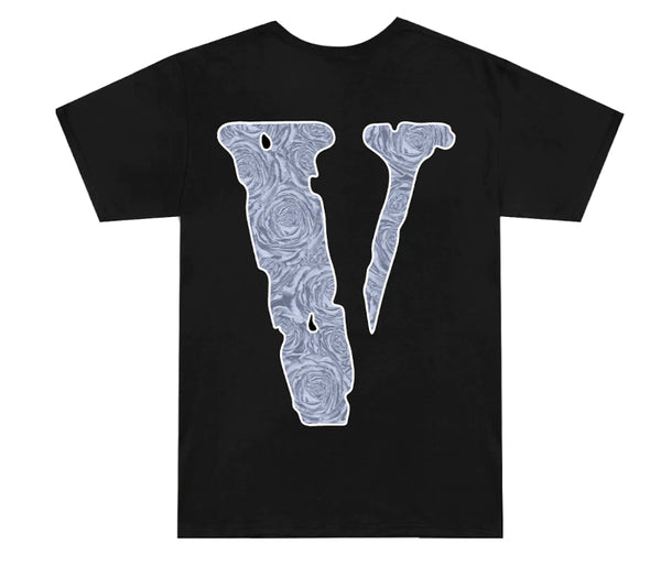 Vlone x Pop Smoke The Woo Tee "Black"