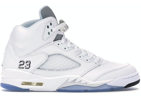 Jordan 5 "Metallic White" (USED)