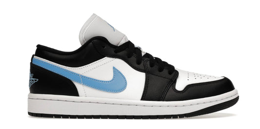 Jordan 1 Low "Black University Blue White" W