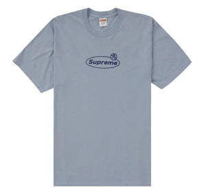 Supreme Warning Tee "Dusty Blue"