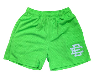 Eric Emanuel Lime Green Basic Shorts