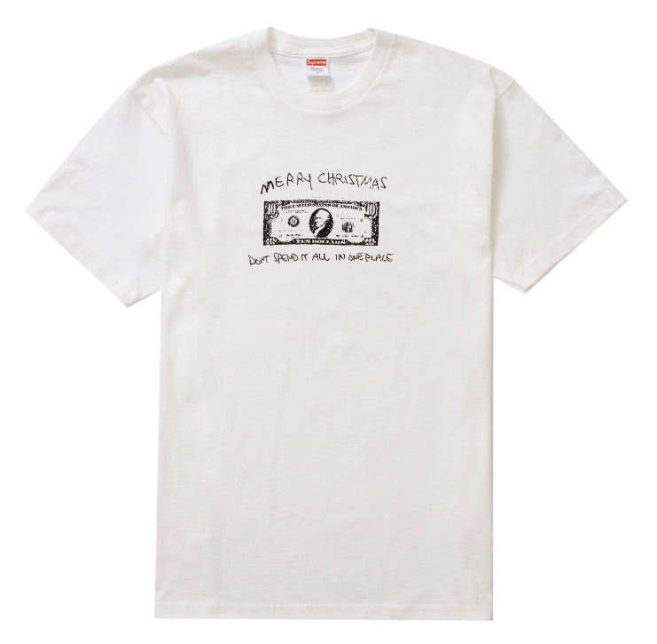 Supreme Spend It Tee "White"