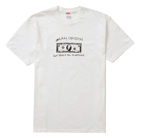 Supreme Spend It Tee "White"