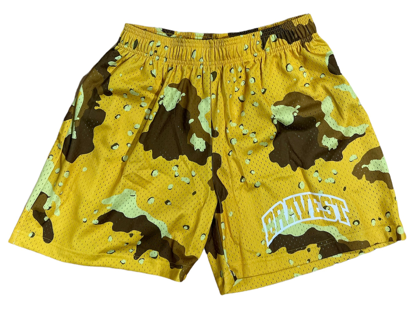 Bravest Studios Shorts "Yellow Camo"