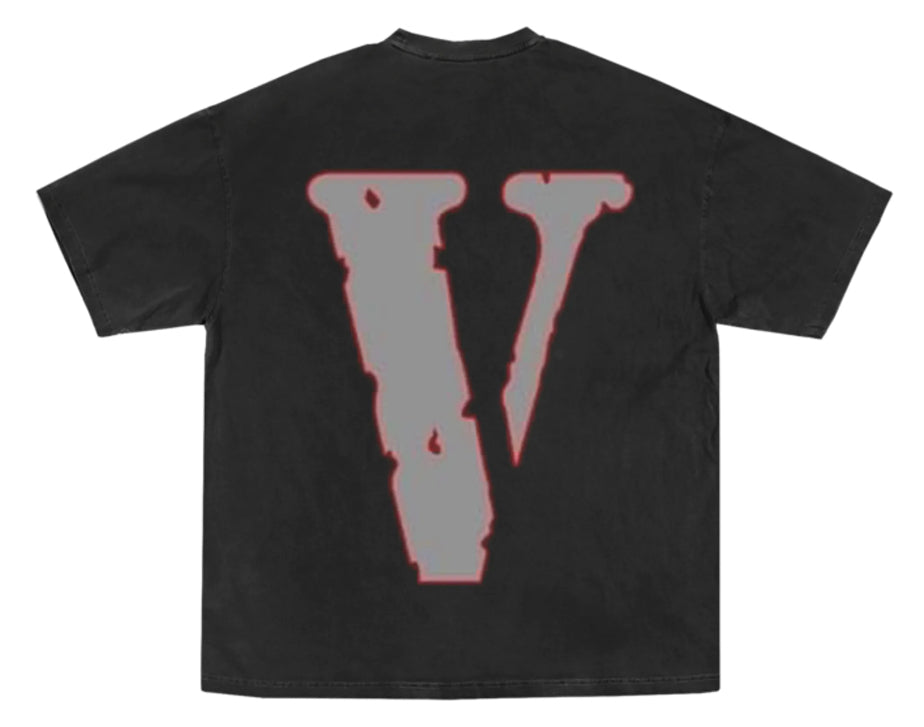 Vlone x Juice World "Man of the Year Tee" (Black)