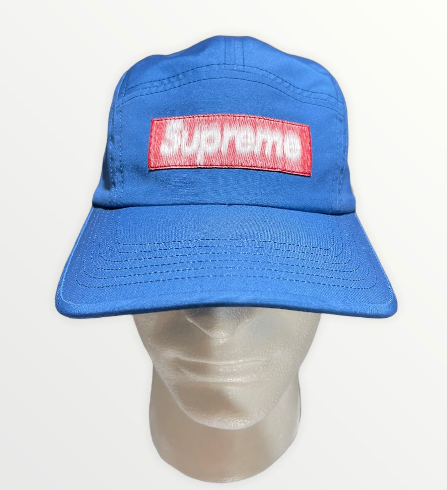 Supreme Reverse Label Camp Hat "Blue"