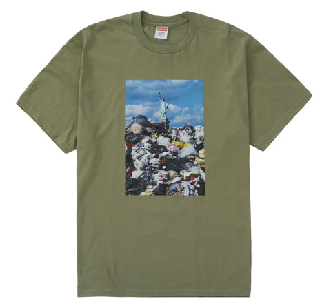 Supreme Trash Tee "Light Olive"