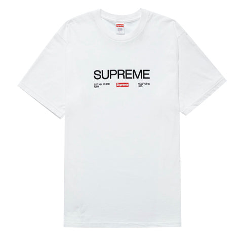 Supreme ESt 1994 Tee "White"