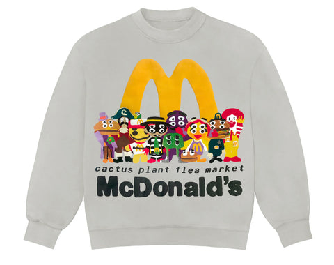 McDonalds Cactus Buddy and Friends Crewneck "Cement"