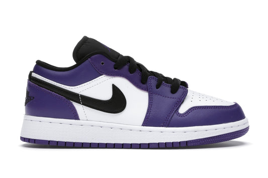 Jordan 1 Low "Court Purple" GS