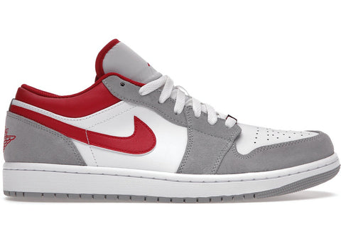 Jordan 1 Low “Smoke Grey/Gym Red”