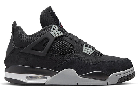 Jordan 4 "Black Canvas" (USED)