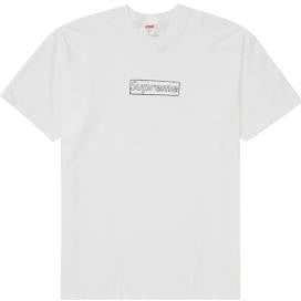 Supreme x Kaws Box Logo Tee "White"