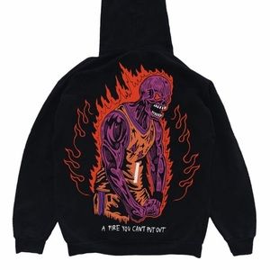 Warren Lotas - D Book Purple Skeleton Hoodie (USED)